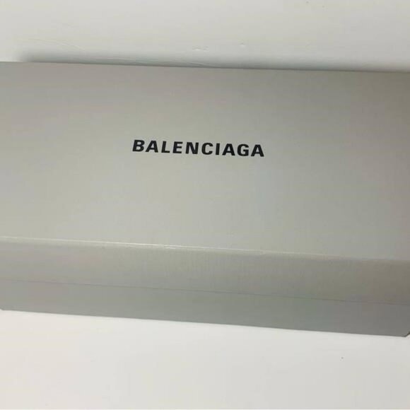 Balenciaga Men's Logo Mismatched Slide Sandal Size 8 - Picture 7 of 15